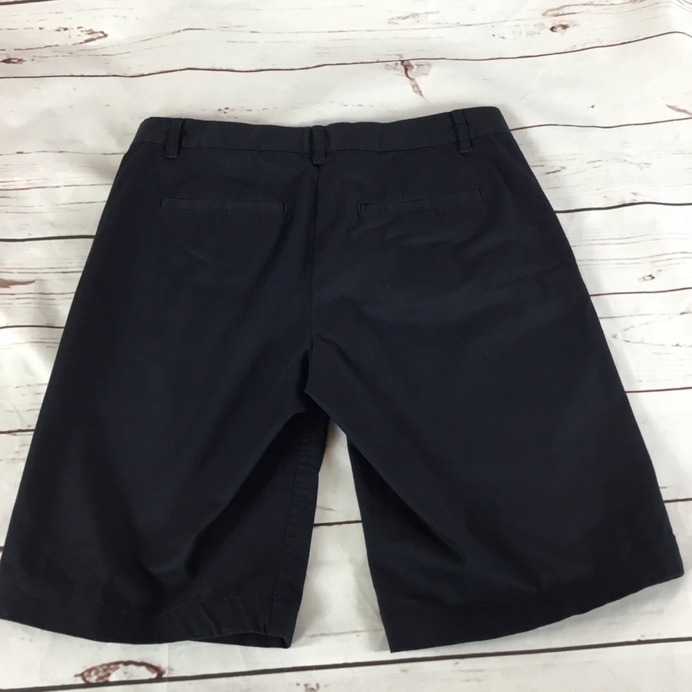J. Crew Women’s  Navy Blue Bermuda‎ Shorts Size 0 Classic Style Preppy.